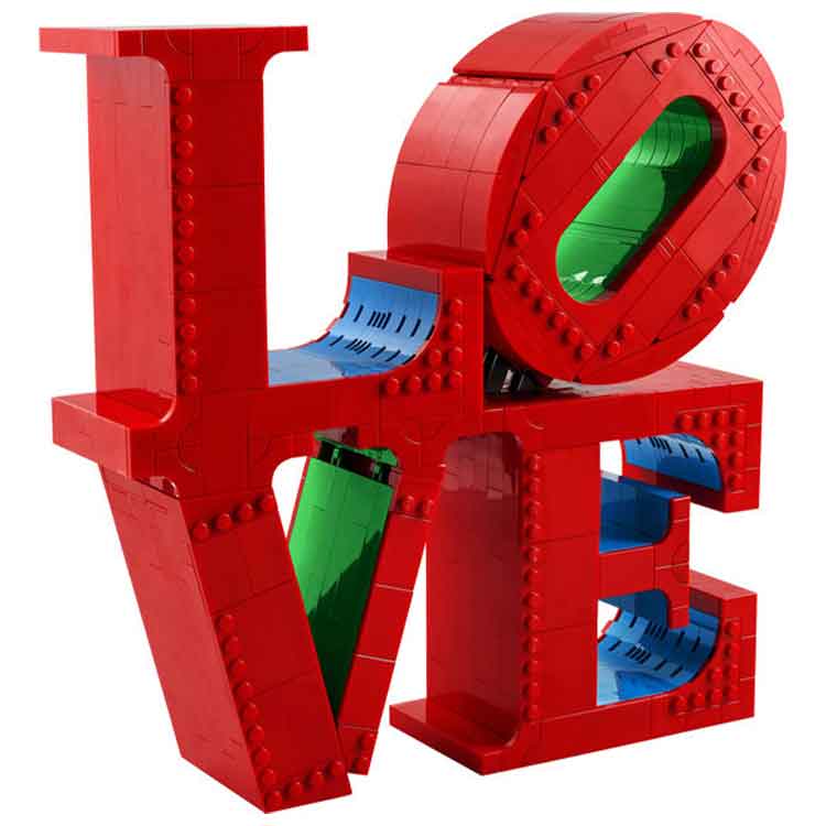 LEGO 31214 LOVE Built 