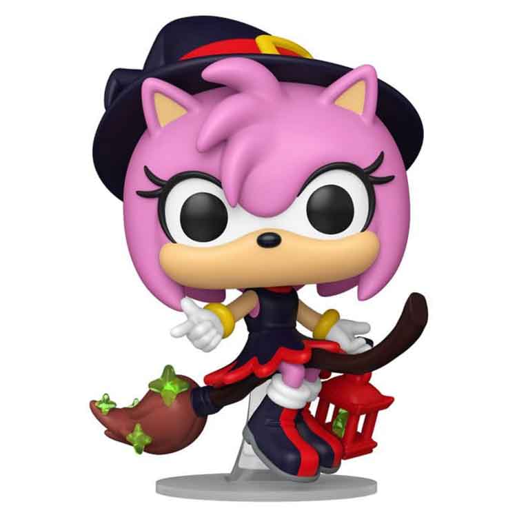 Funko Sonic the Hedgehog POP! Games Vinyl Figure Amy on Broom