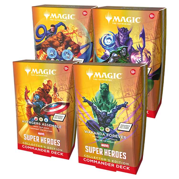 Magic The Gathering - Marvel Super Heroes Collector Commander Deck
