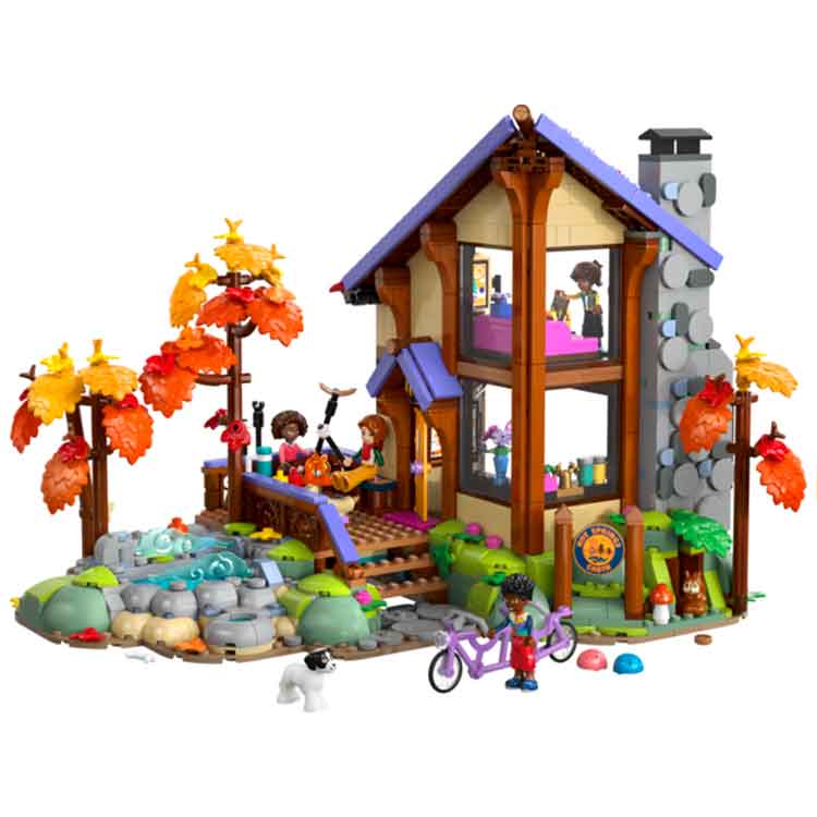 LEGO 42705 Cozy Fall Forest Cabin