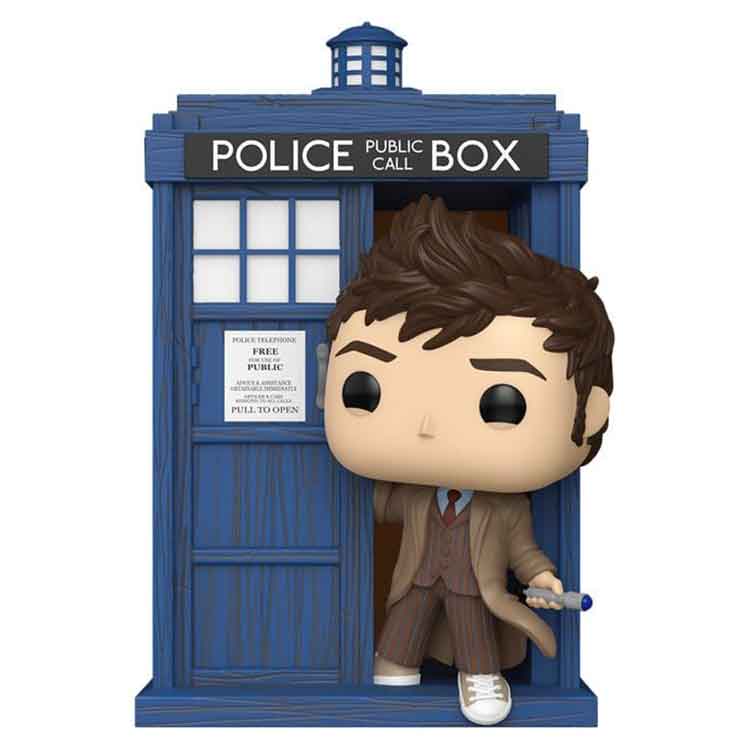Funko Doctor Who POP! Rides Deluxe Vinyl Tenth Doctor with TARDIS