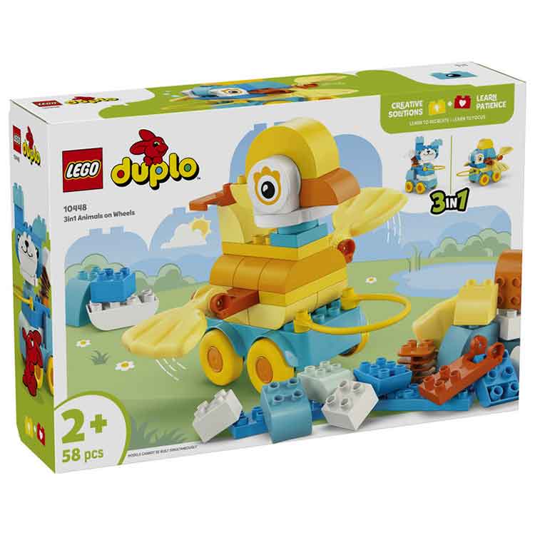 LEGO 10448 3in1 Animals on Wheels