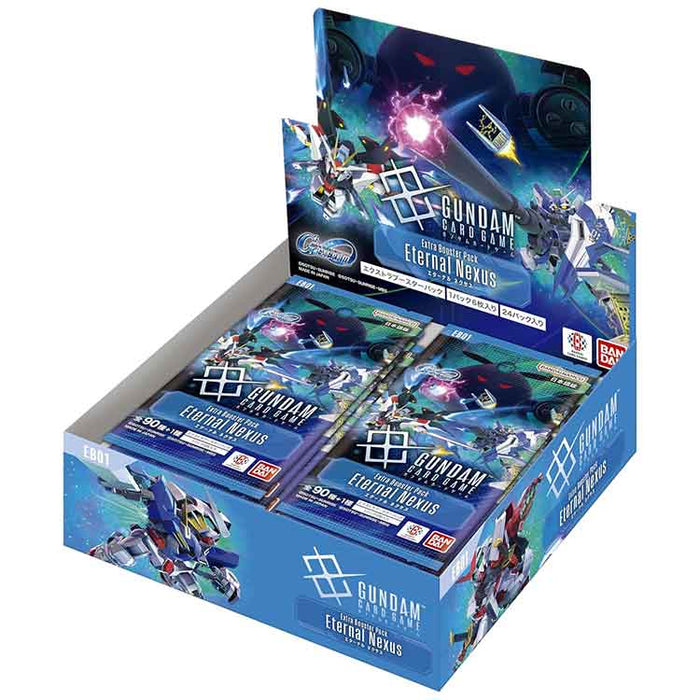 Gundam Card Game: Extra Booster Pack BOX  - 24 Packs (EB01)