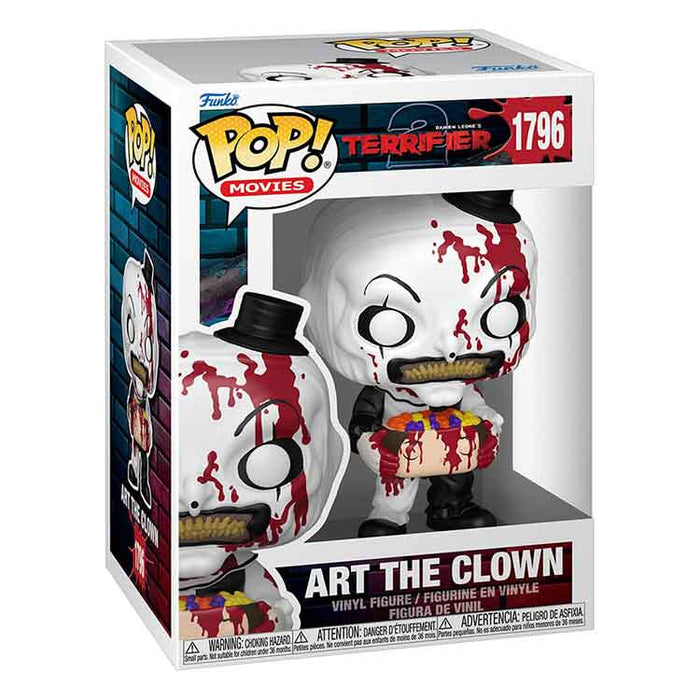 Funko Terrifier 2 POP! Movies Vinyl Figure Art the Clown with Candy Filled Head