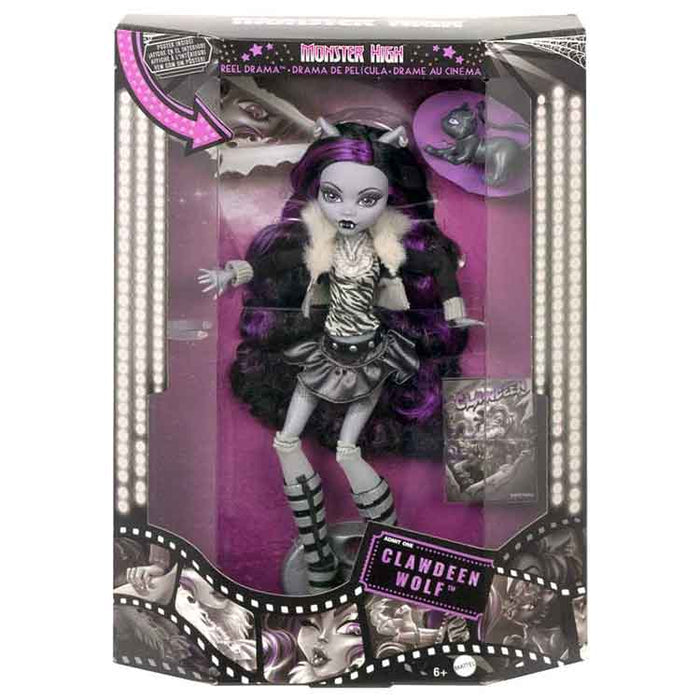 Monster High Reel Drama Clawdeen Wolf Doll