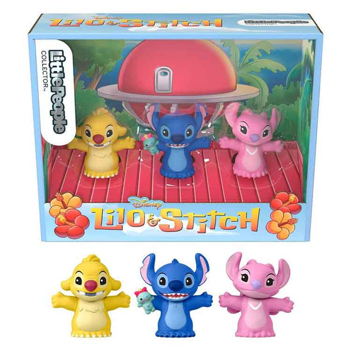 Lilo & Stitch Little People Collector Mini Figure 3-Pack Stitch & The Cousins