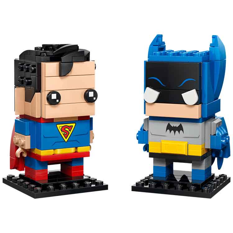 LEGO 40859 Golden Age Superman and Batman Figures