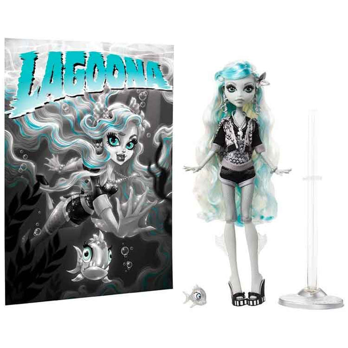 Monster High Reel Drama Lagoona Blue Doll
