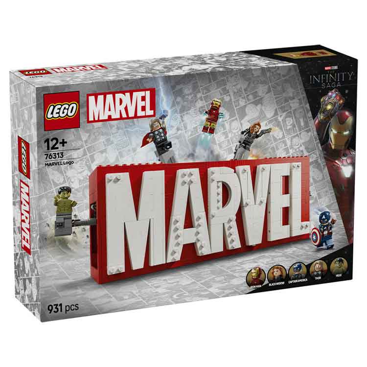 LEGO 76313 MARVEL Logo & Minifigures
