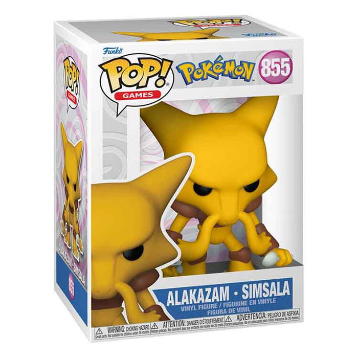 Funko Pokémon POP! Games Vinyl Figure Alakazam (EMEA)