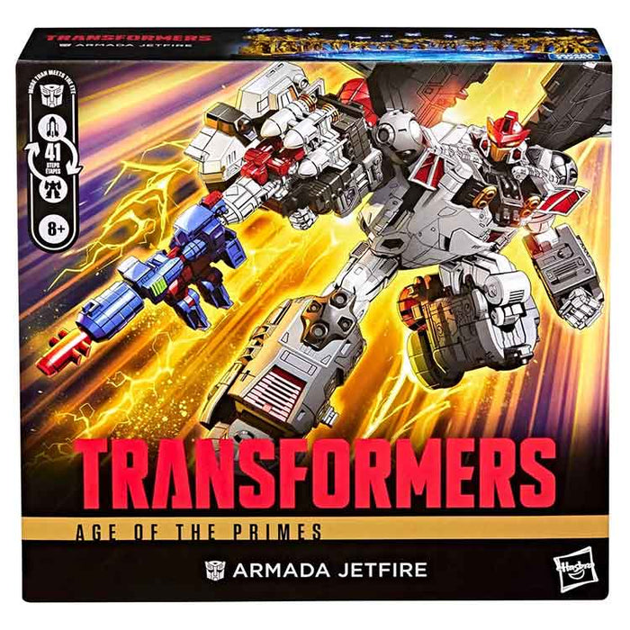 Transformers Generations Age of the Primes Commander Armada Jetfire with Requiem Blaster