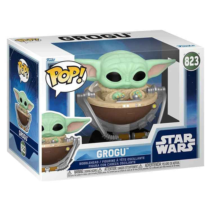 Funko Star Wars: The Mandalorian and Grogu POP! Vinyl Bobblehead Figure Grogu in Pram