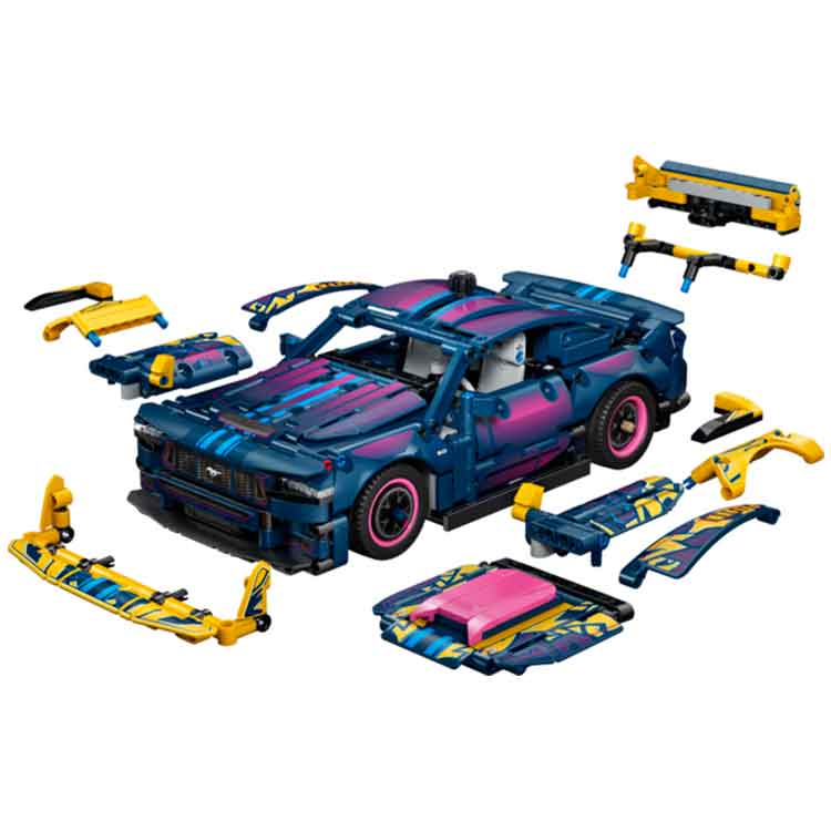 LEGO 42236 Custom Garage Ford Mustang GT