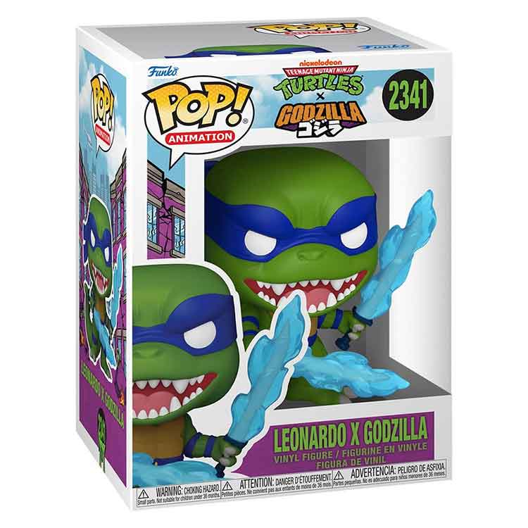 Funko Godzilla x Turtles POP! Animation Vinyl Figure Leonardo X Godzilla