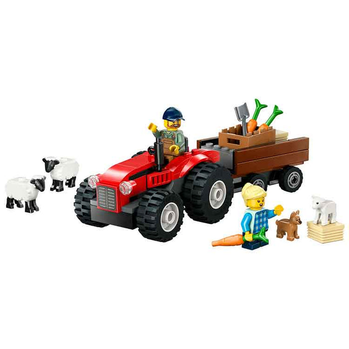 LEGO 60461 Red Farm Tractor with Trailer