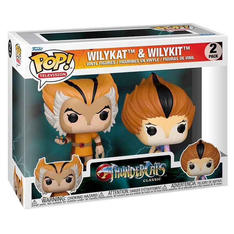 Funko Pop Animation: Thundercats S3 - Wilykat & Wilykit 2pk