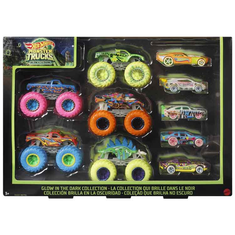 Hot Wheels Monster Trucks Glow in the Dark