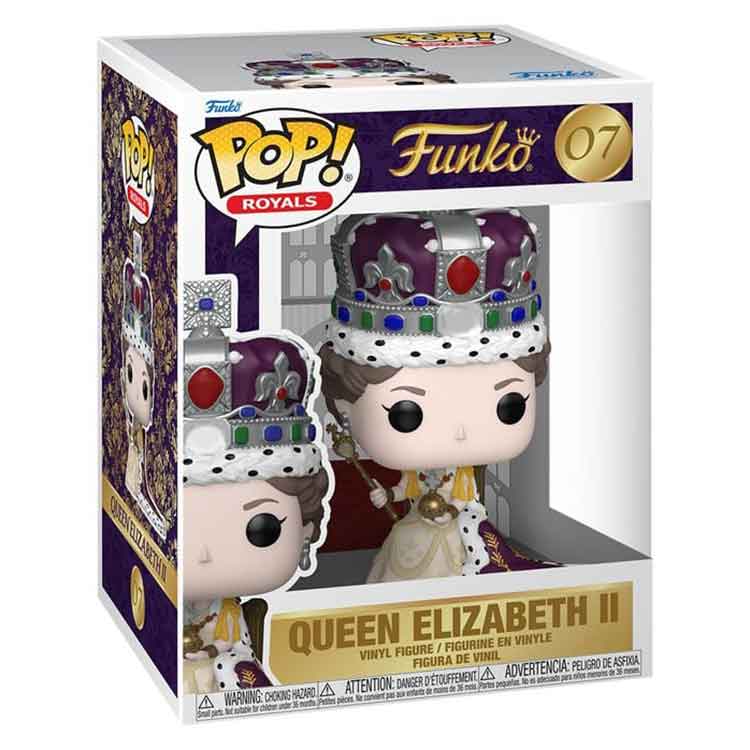 Funko Queen Elizabeth II POP! Premium Vinyl Figure 100th- Queen Elizabeth II (Coronation)