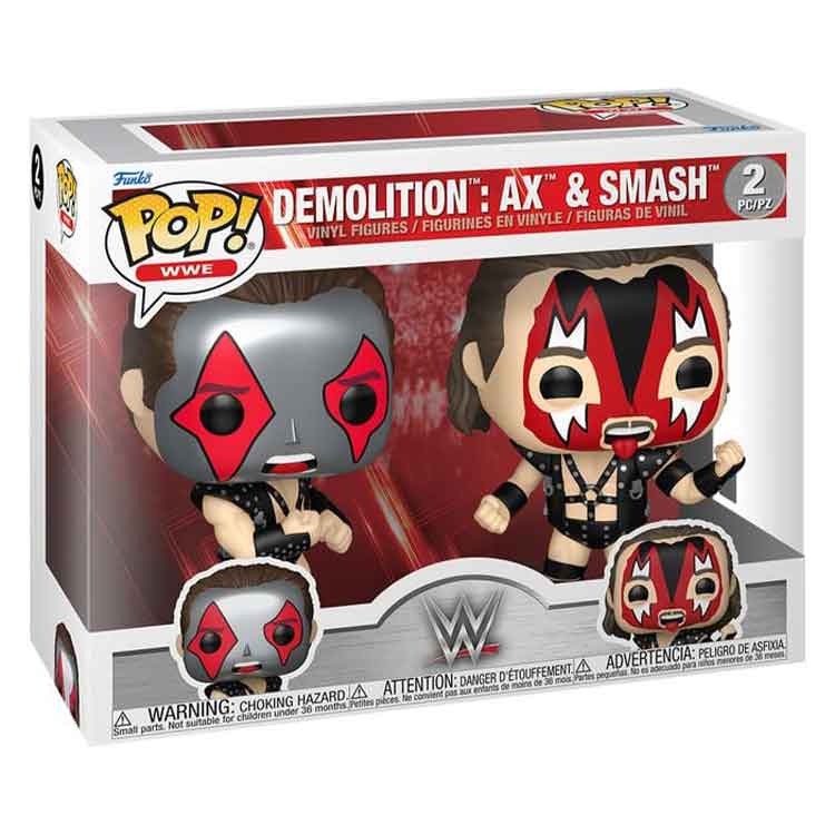 Funko WWE POP! Vinyl Figures 2-Pack Ax & Smash