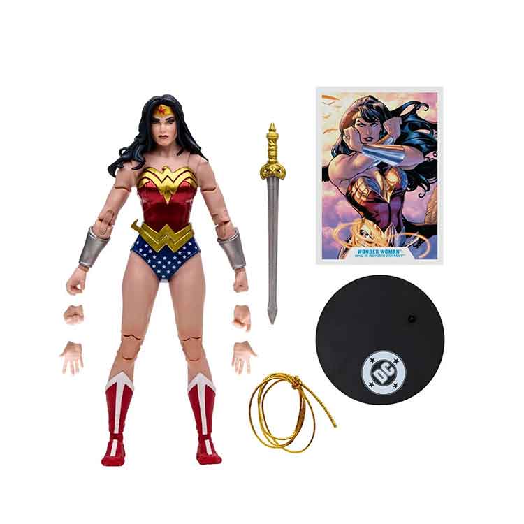 DC Multiverse McFarlane Vault Collection Wave 1 Wonder Woman Classic 7-Inch Scale Action Figure