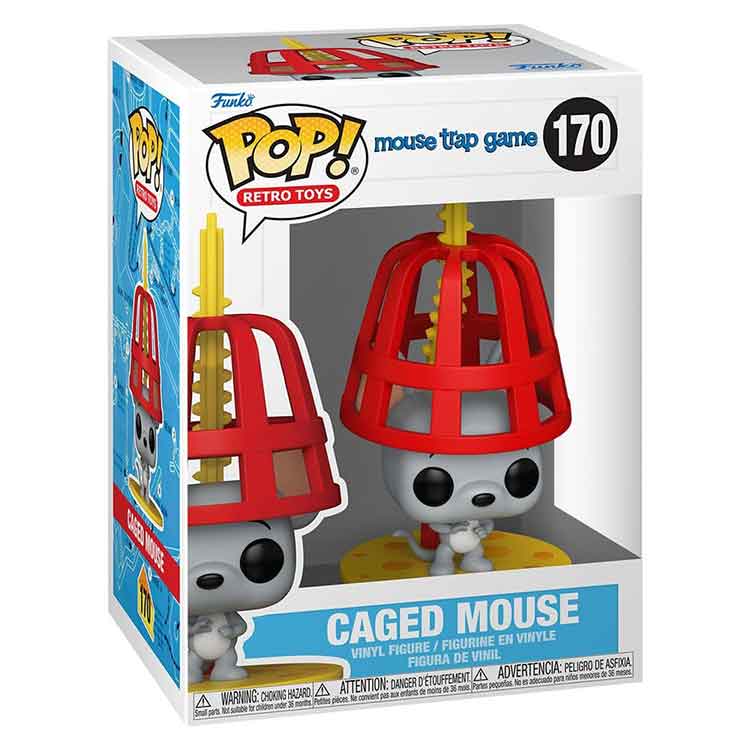 Funko Mouse Trap POP! Games Vinyl Figure Caged Mouse 9