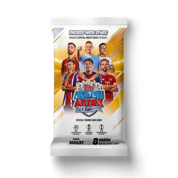 UCC Match Attax 26/27 Packets