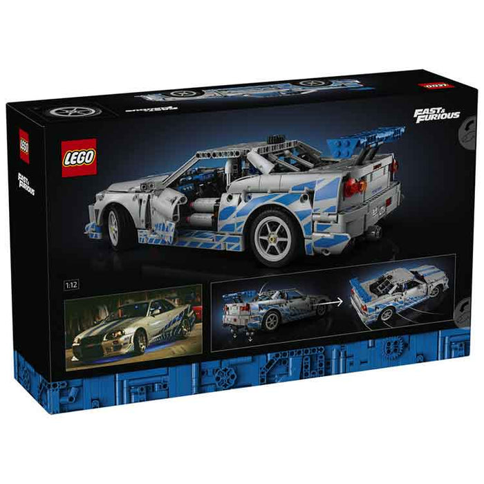 LEGO 42210 2 Fast 2 Furious Nissan Skyline GT-R (R34) Car
