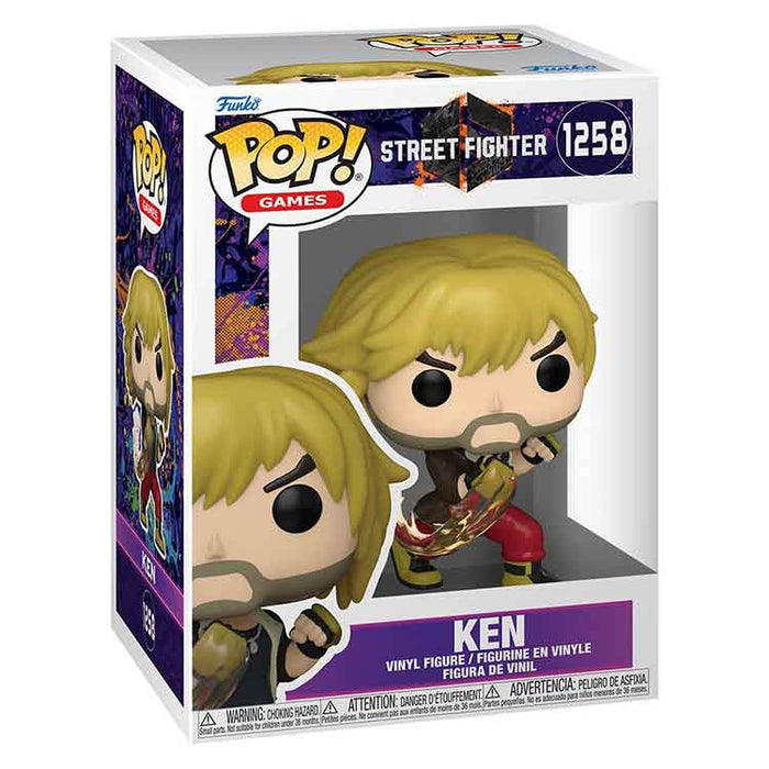 Funko Street Fighter 6 POP! Games Vinyl Figure Ken