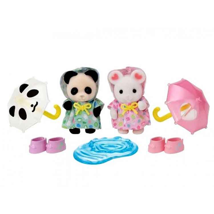 Sylvanian Families - Rainy Day Friends
