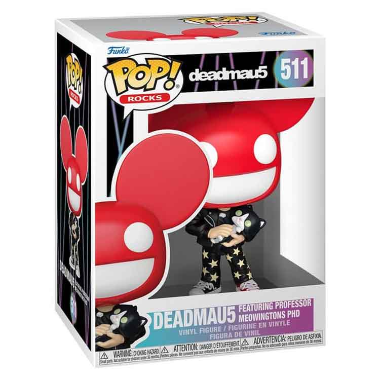 Funko Deadmau5 POP! Rocks Vinyl Figure Deadmau5 with Cat