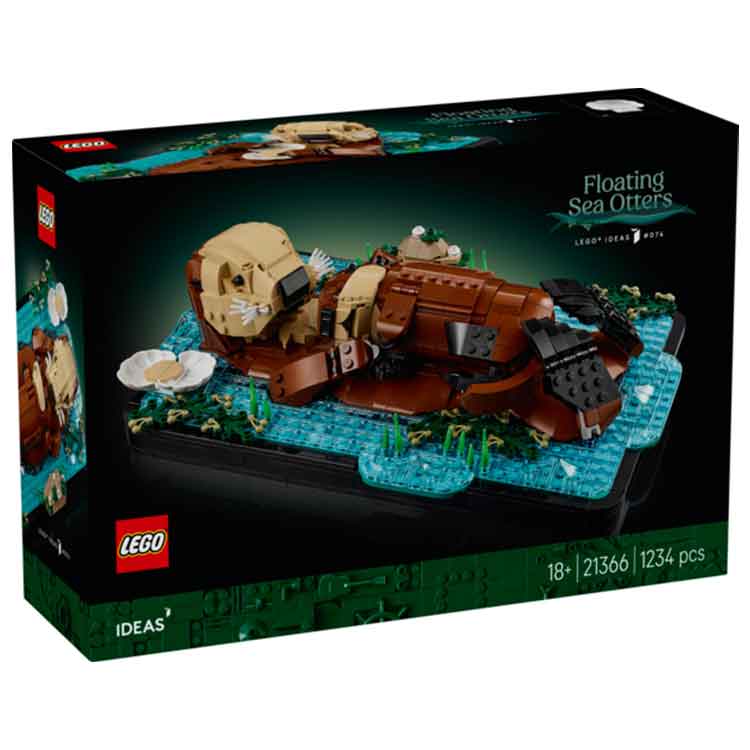 LEGO 21366 Floating Sea Otters
