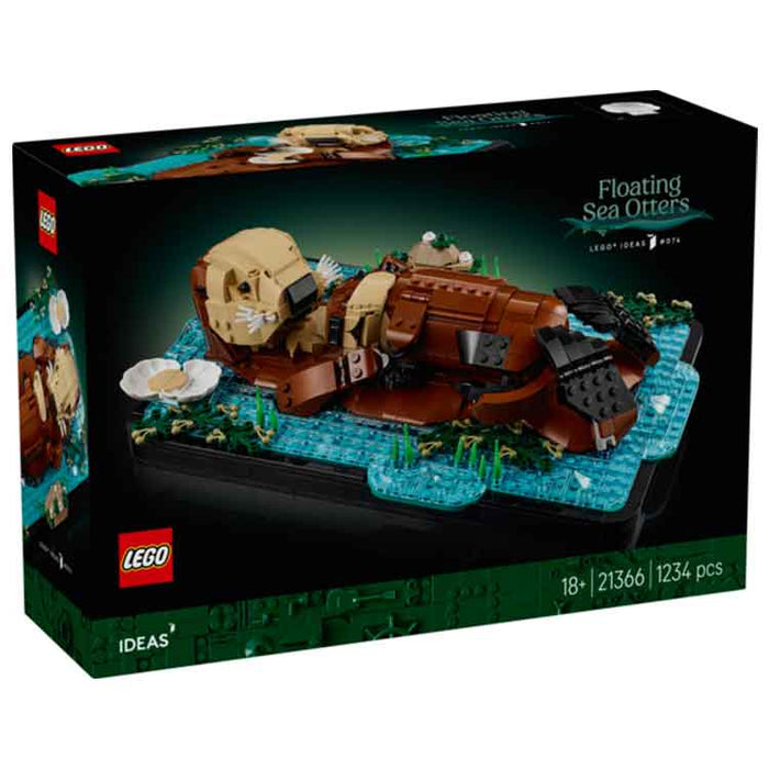 LEGO 21366 Floating Sea Otters