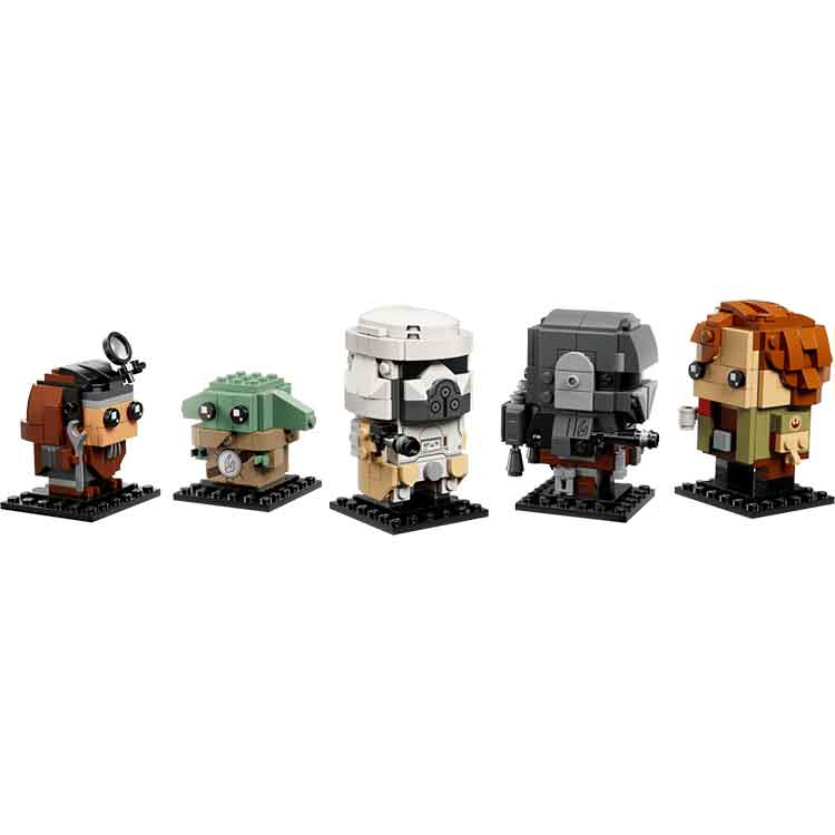 LEGO 40856 The Mandalorian and Grogu: Allies & Villains