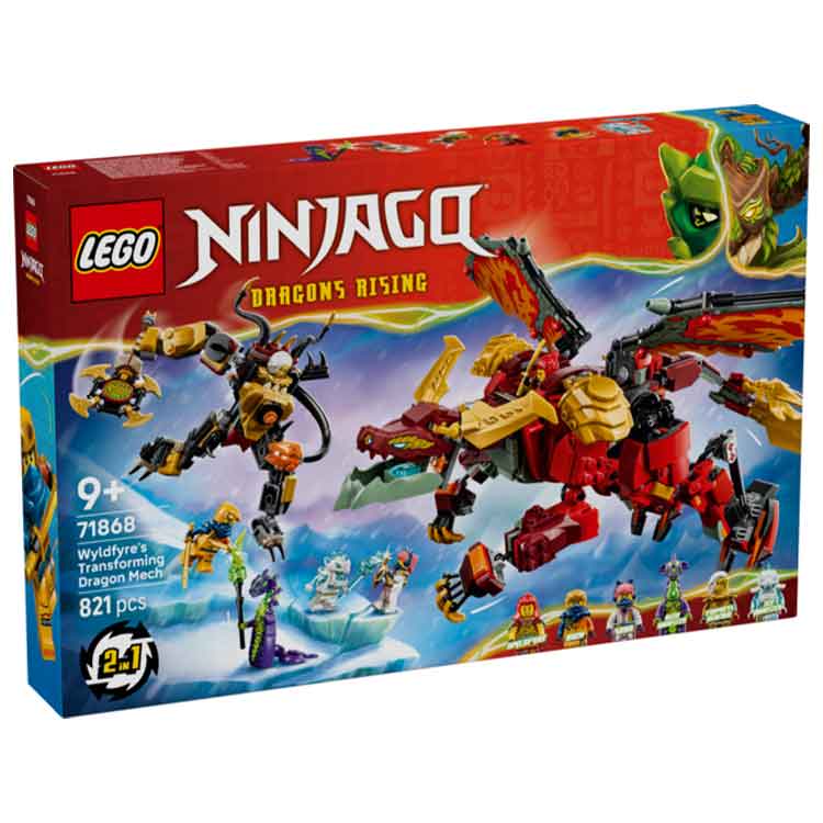 LEGO 71868 Wyldfyre's Transforming Dragon Mech