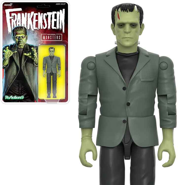 Universal Monsters Frankenstein 3 3/4-inch ReAction+ Figure