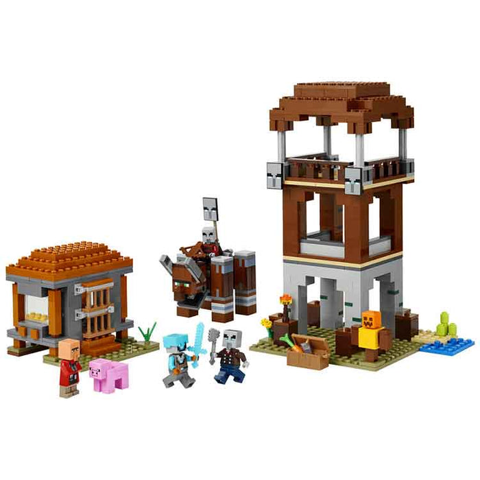 LEGO 21278 The Pillager Outpost and Ravager