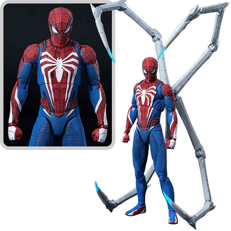 Marvel's Spider-Man 2: Spider-Man Advanced Suit 2.0 Peter Parker DLX Action Figure
