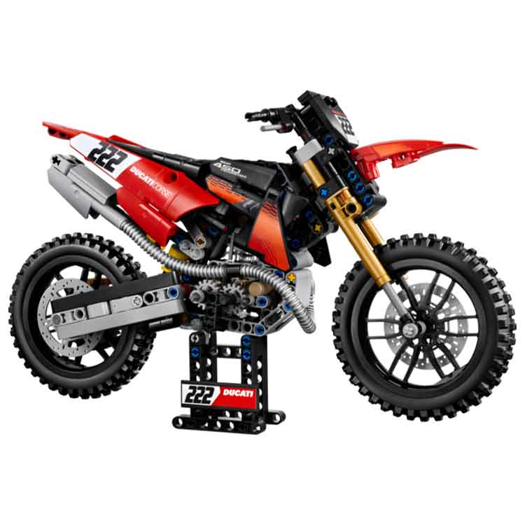 LEGO 42238 Ducati Desmo450 MX Factory Motorcycle