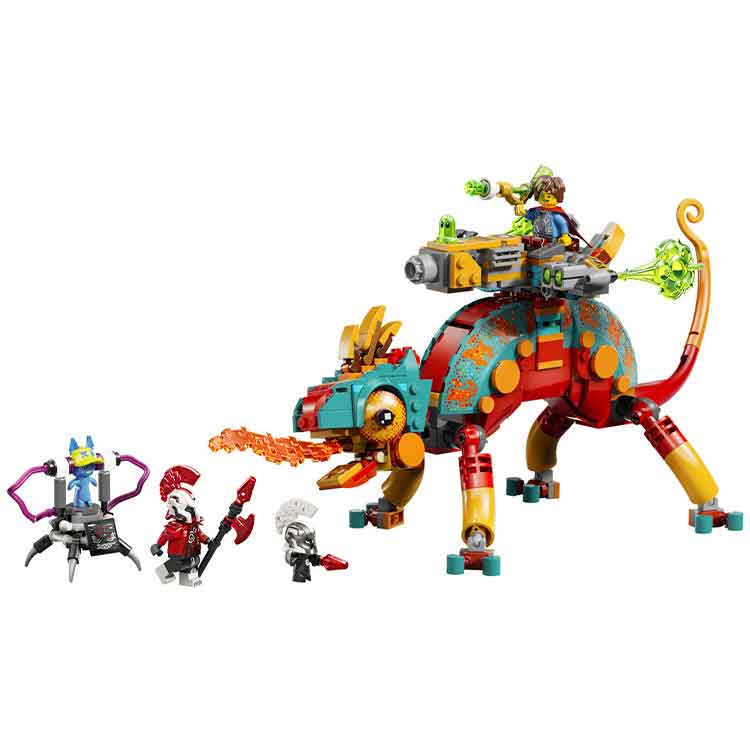 LEGO 71492 Mateo's Fire Chameleon