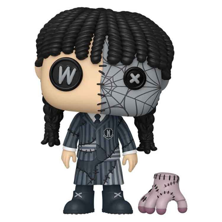 Funko Wednesday POP! Televison Vinyl Figure Patchwork: Wednesday with Thing