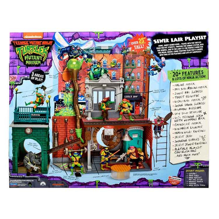 Teenage Mutant Ninja Turtles: Mutant Mayhem Movie Sewer Lair Playset
