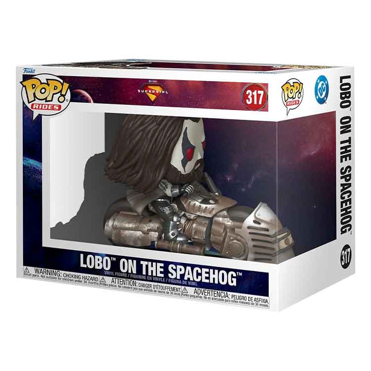 Funko Supergirl (2026) POP! Rides Vinyl Figure Lobo on the Spacehog
