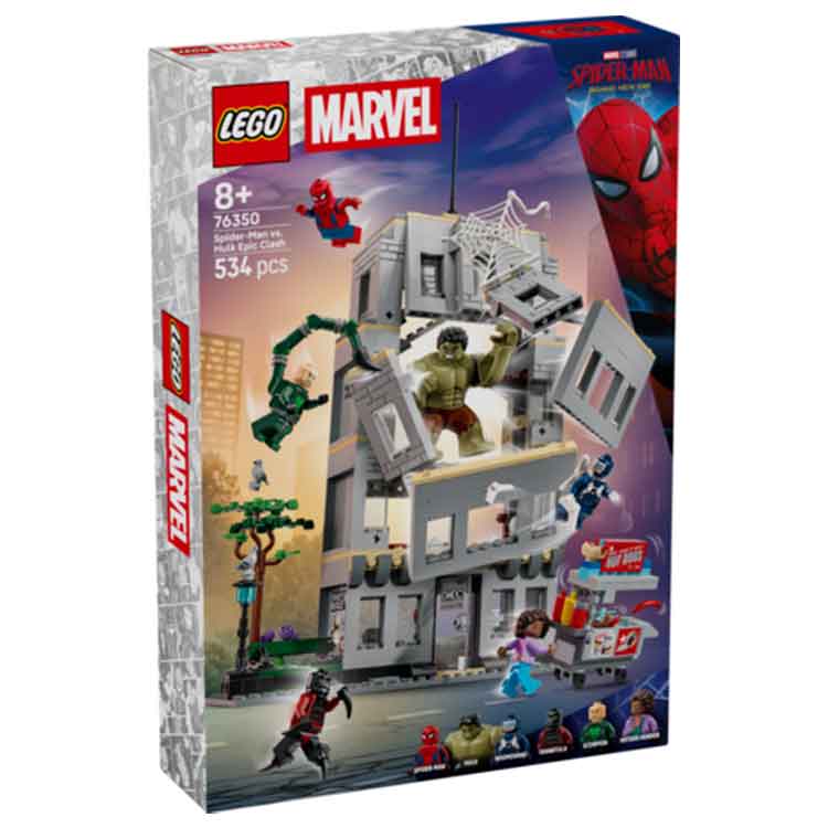 LEGO 76350 Spider-Man vs. Hulk Epic Clash