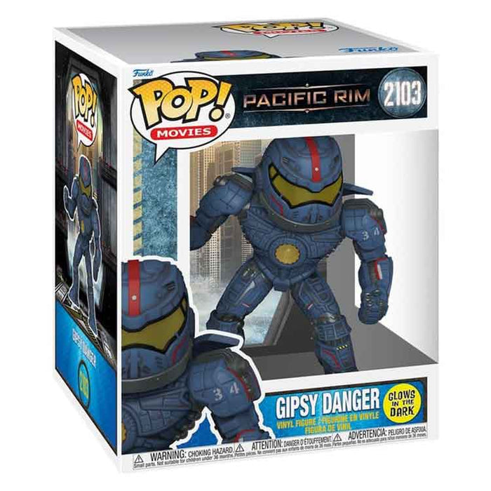 Funko Pacific Rim Super Sized POP! Vinyl Figure Gipsy Danger (Glow)