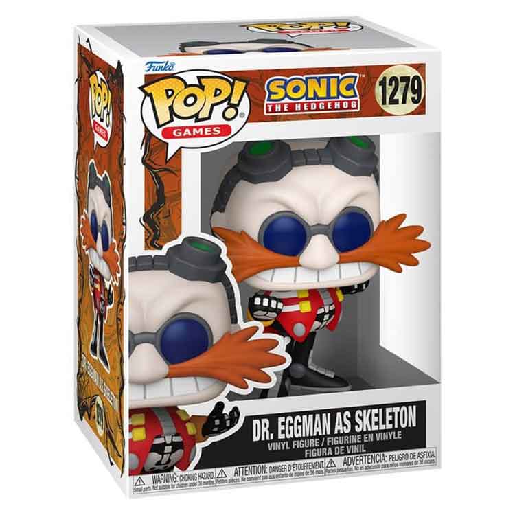 Funko Sonic the Hedgehog POP! Games Vinyl Figure Skeleton Robotnik