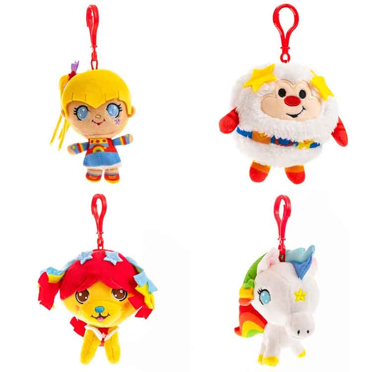 Rainbow Brite Plush Backpack Clip