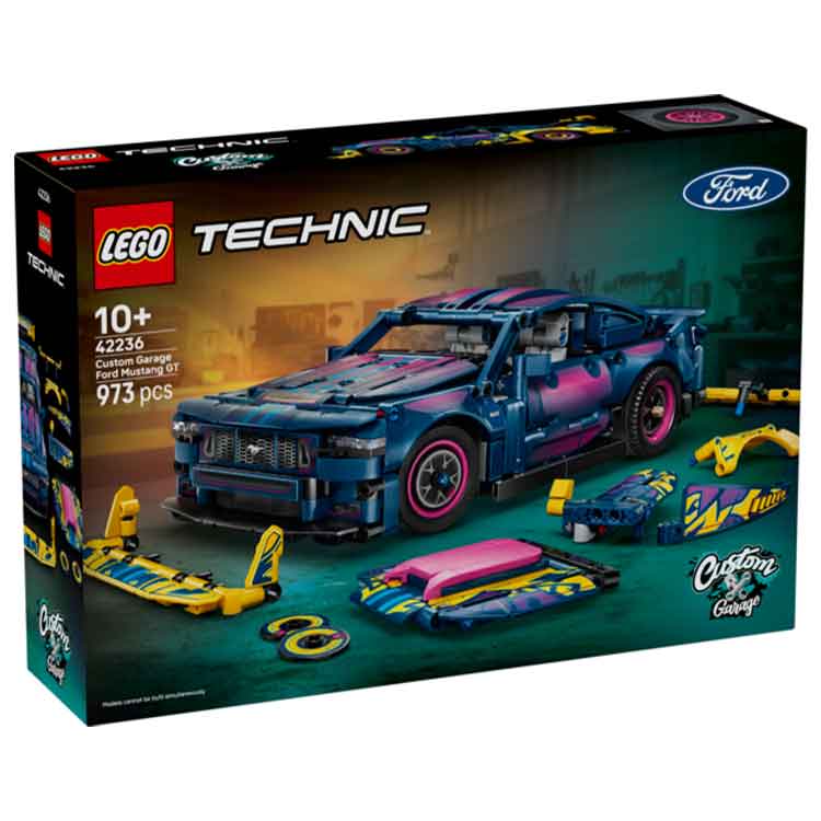 LEGO 42236 Custom Garage Ford Mustang GT