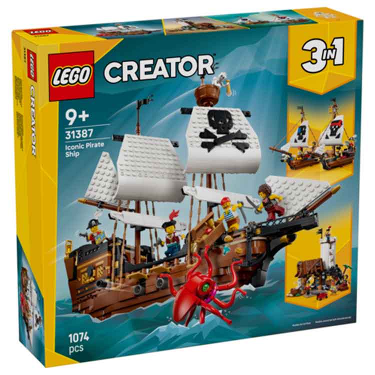 LEGO 31387 Iconic Pirate Ship