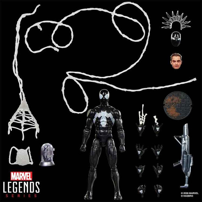 Spider-Man Marvel Legends Maximum Series Symbiote Spider-Man 6-Inch Action Figure