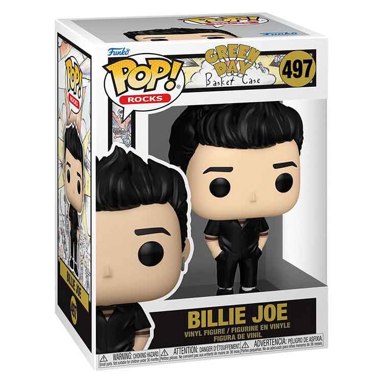 Funko Green Day POP! Rocks Vinyl Figure Billie Joe (Basket Case)